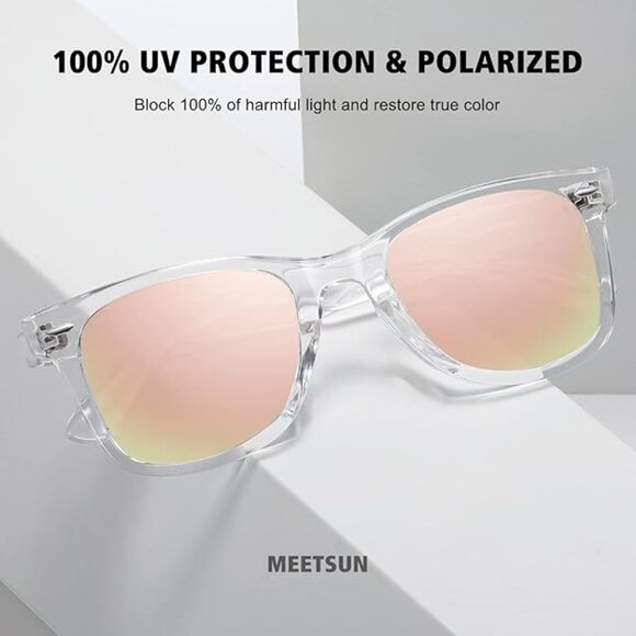 3 Pack Retro Polarized Sunglasses for Women Men Classic